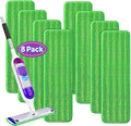 8 Pack Reusable Mop Pads Compatible by Ashsajkd