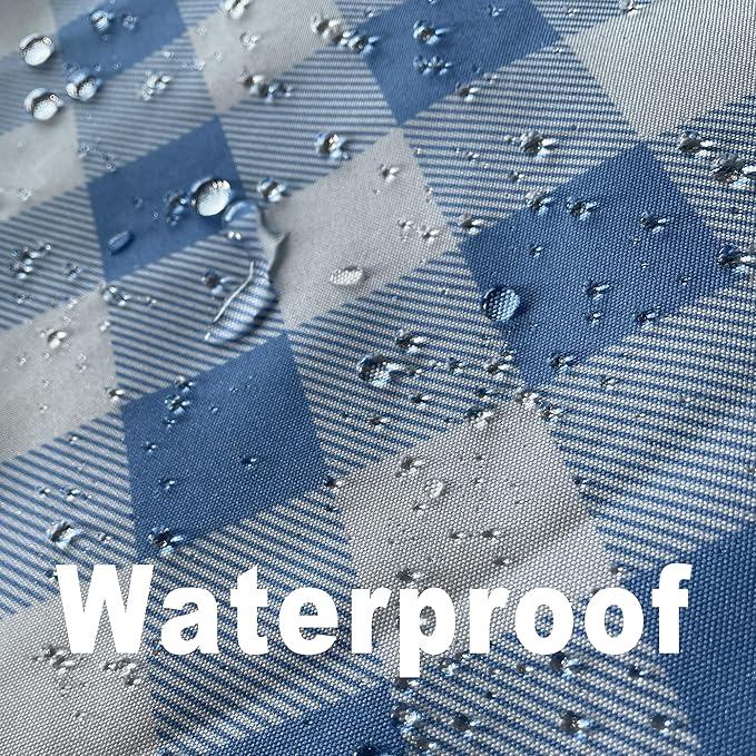 Waterproof Plaid Tablecloth Fabric - Image 3