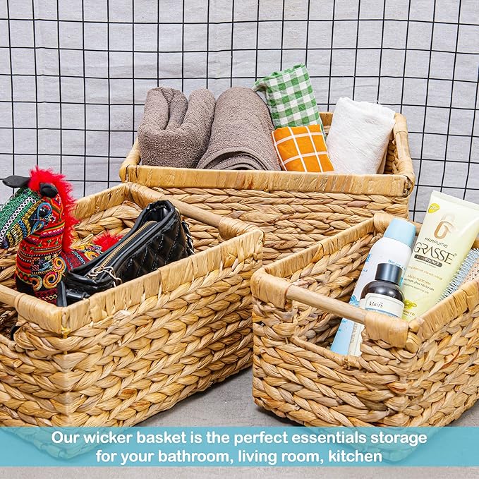 Water Hyacinth Storage Baskets - Image 2
