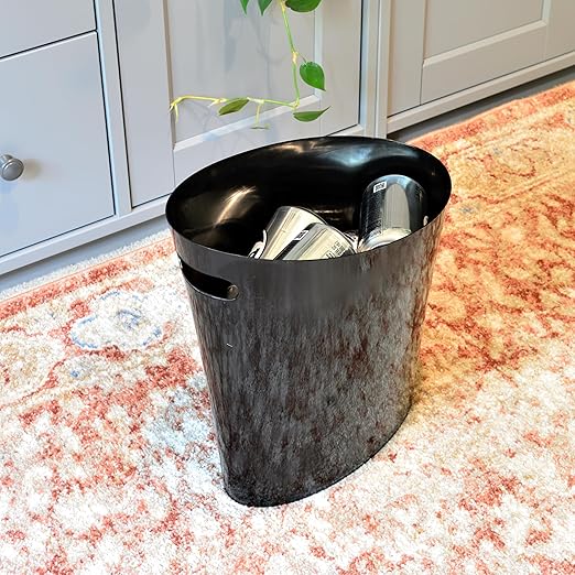 Youngever 2 Gallon Slim Trash Can, Plastic Garbage Container Bin, Small Trash - Image 3