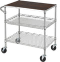 Finnhomy 3 Tier Heavy Duty Commercial Grade Utility Cart by Finnhomy