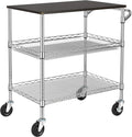 Finnhomy 3 Tier Heavy Duty Commercial Grade Utility Cart by Finnhomy