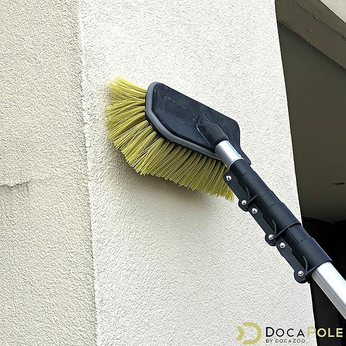 DOCA Scrub Brush Attachment for Long Handle Extension Pole - Image 3