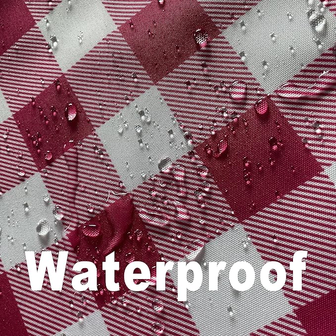 Gingham Plaid Tablecloth - Image 4