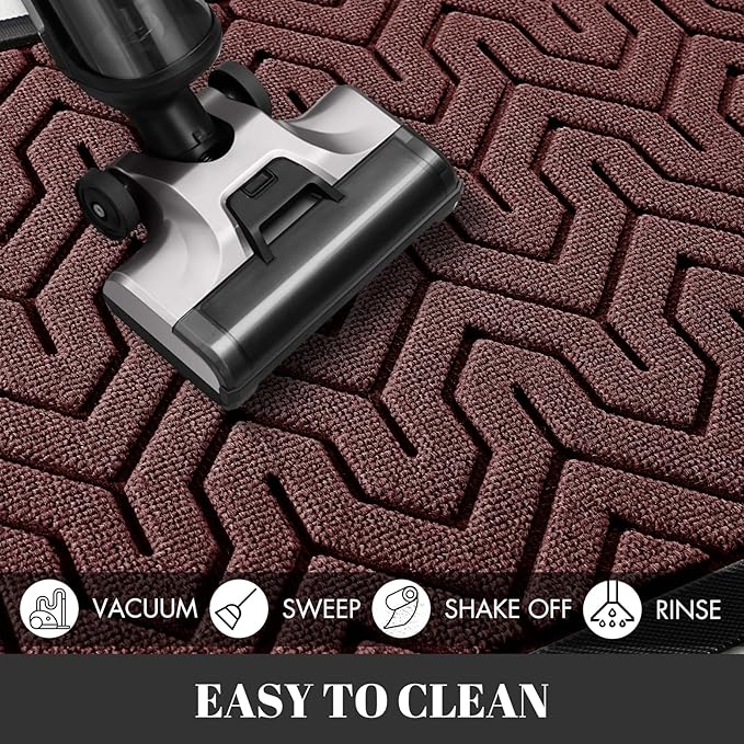 Yimobra Large Door Mat Outside Entrance 47x32, Waterproof Heavy Duty Outdoor - Image 5