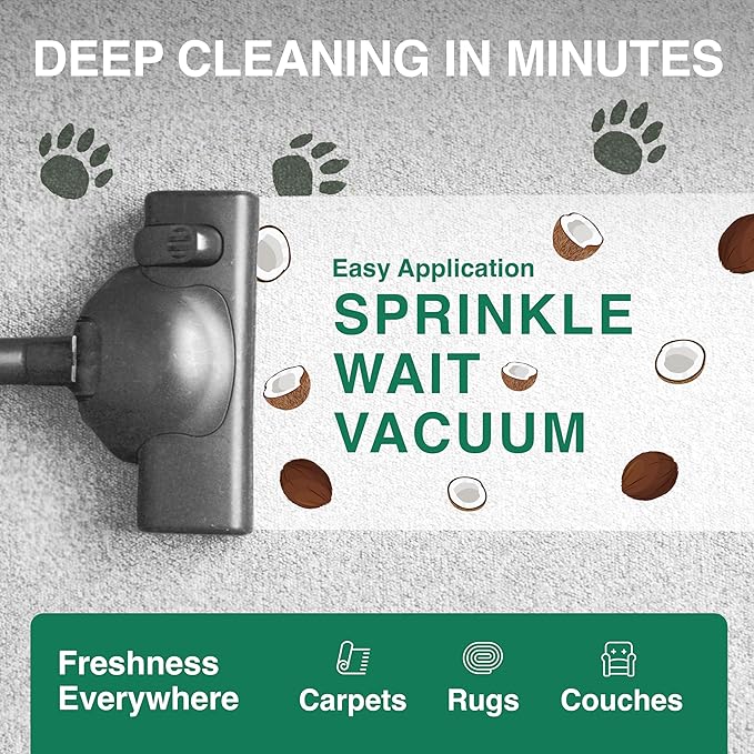 Good Natured Brand | Carpet Deodorizer & Freshener Powder | 31 oz Pet Odor - Image 5