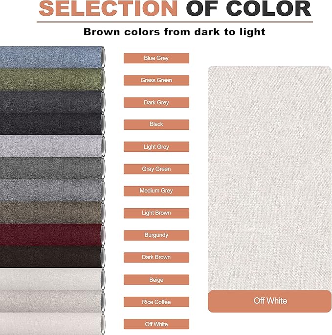Fine Linen Repair Patches, Self-Adhesive Linen Fabric Patches, 12X40 inch Extra - Image 4