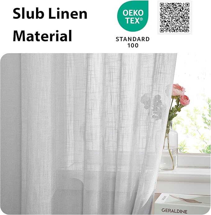 NICETOWN SidelightCurtains 72 Inches Long - Image 2