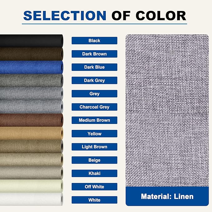 KING MOUNTAIN Linen Repair Patches, Self-Adhesive Linen Fabric Patches - Image 7