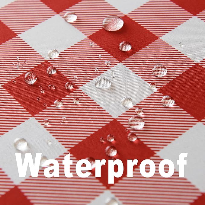 Classic Gingham Buffalo Tablecloth Fabric - Image 3