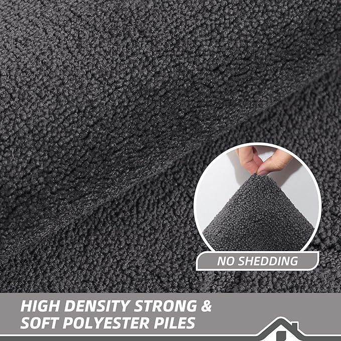 BEQHAUSE Door Mat 20" x 32", Non-Slip Door Mats Indoor Entryway Rugs Washable - Image 7