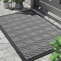 Yimobra Large Door Mat Outside Entrance 36x24, Waterproof Heavy Duty Outdoor by Yimobra