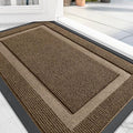 OLANLY Front Door Mat Indoor Outdoor Entrance, Waterproof All-Season, by OLANLY