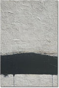 NANKAI Hand-painted Minimalism Black and Gray Art Oil painting Canvas Abstract by NANKAIOilPaintingArt