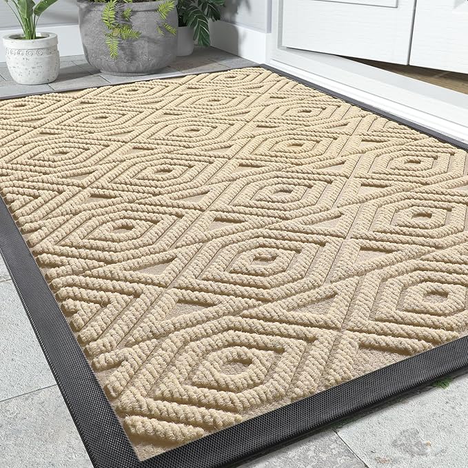 Yimobra Door Mat, Outdoor Indoor Entrance Welcome Mat, Heavy Entry Front Door - Image 8