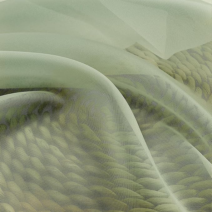Chyhomenyc Light Green Sheer Valances - Image 7