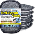Fresh Scrub-N-Wipe Pad by Tuff-Scrub, Antimicrobial & Charcoal Foam by Tuff-Scrub