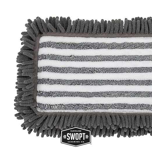 SWOPT 18” Microfiber Dust Mop Refill – Cleaning Pad - Image 4