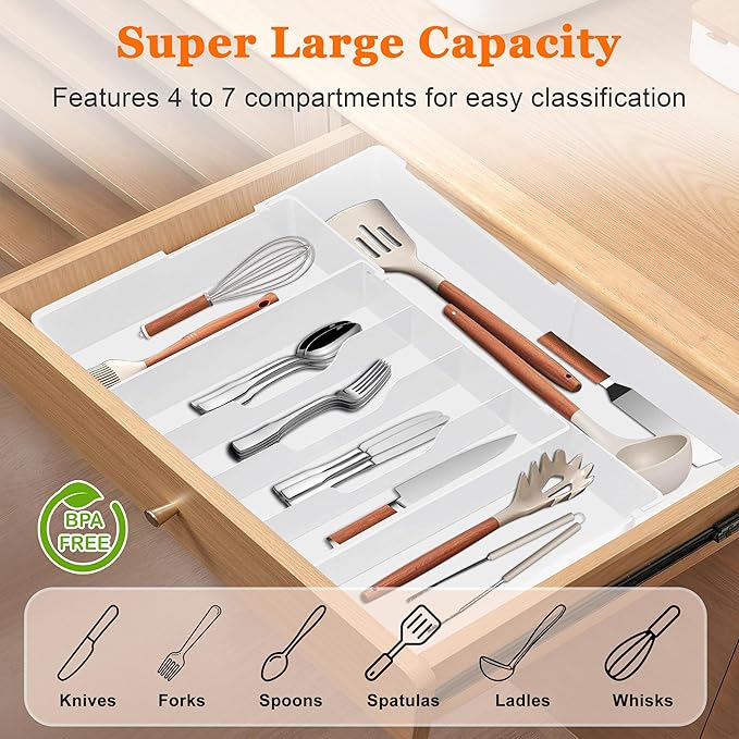 Expandable Large Silverware Organizer - Image 2
