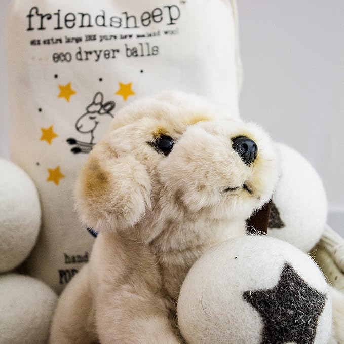 Friendsheep Wool Dryer Balls 6 Pack XL Organic Premium Reusable Cruelty Free - Image 7