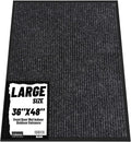 Front Door Mat Indoor Outdoor Entrance, TPR Backing Non-Slip Doormats, Low by Unknown