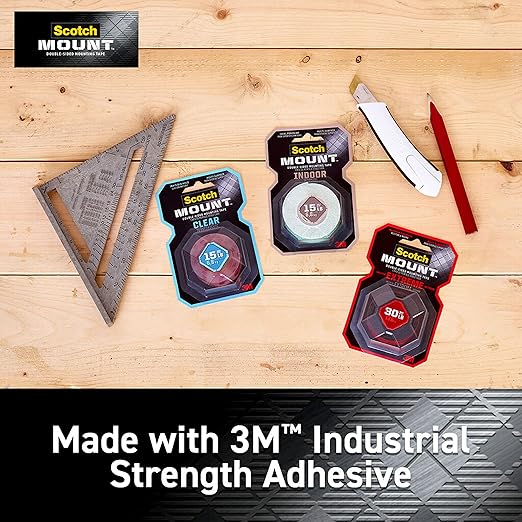 Scotch Extreme Mounting Strips, Double-Sided Heavy Duty Tape, 8 Strips - Image 7
