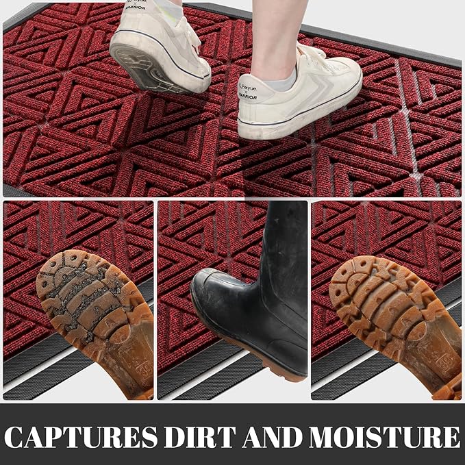 Yimobra Front Door Mat Outside Entrance 72 x 24, Waterproof and Washable - Image 6