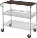 Finnhomy 3 Tier Heavy Duty Commercial Grade Utility Cart by Finnhomy