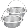 2 Pack Stainless Steel Sink Strainer Basket, Fine Mesh Drain Protector by SZLFSX