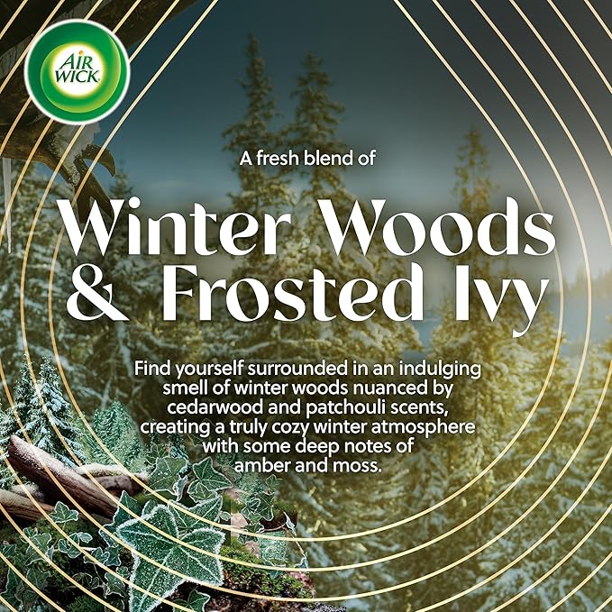 Air Wick Plug In Vibrant Scented Oil, Campfire + Winter Woods, Air Fresheners - Image 2