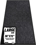 Front Door Mat Indoor Outdoor Entrance, TPR Backing Non-Slip Doormats, Low by Unknown