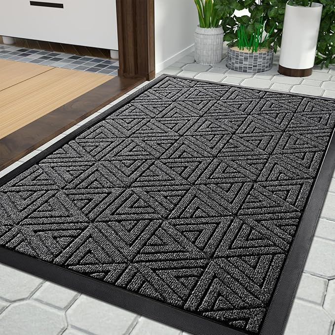 Yimobra Large Door Mat 36x24, All-Weather Waterproof Non-Slip Welcome Matt by Yimobra