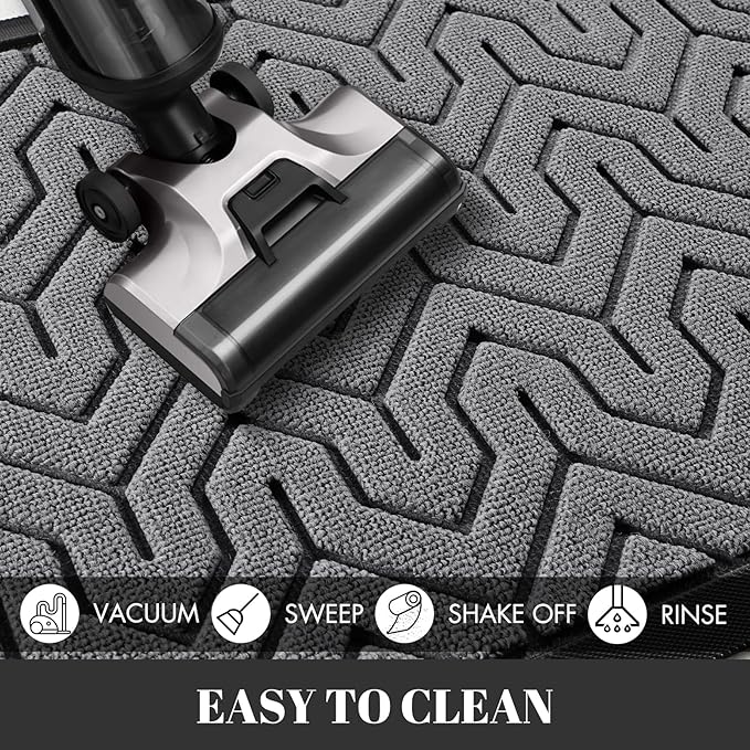 Yimobra 72x24 Indoor Outdoor Runner Rug, Heavy-Duty Waterproof Entrance Mat - Image 5