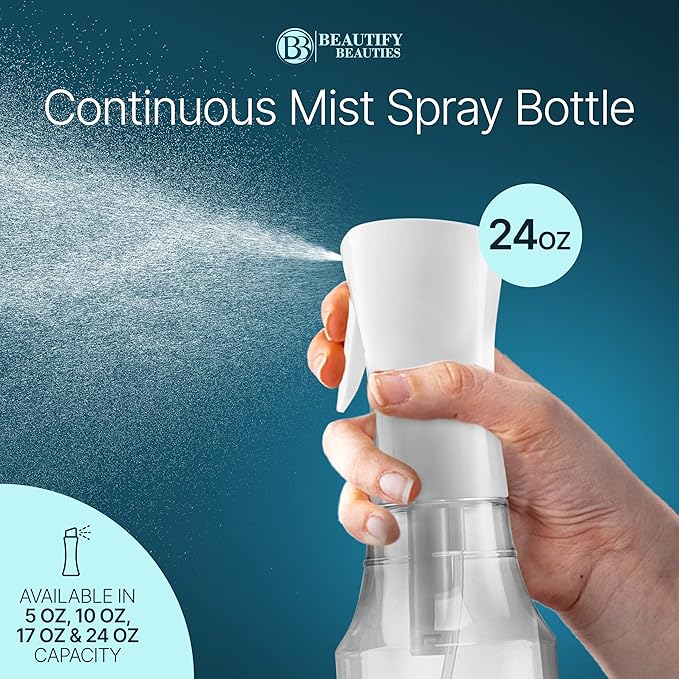 BeautifyBeauties Spray Bottle For Hair – Continuous Mister Spray Bottle for - Image 7