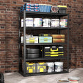 72" H Garage Shelving, Metal Storage Shelves, Adjustable 5 Tier Storage Rack by Unknown