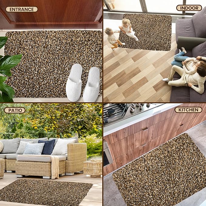Premium Microfiber Indoor Door Mat – 20"x30" Washable Entry Mat, Waterproof - Image 7