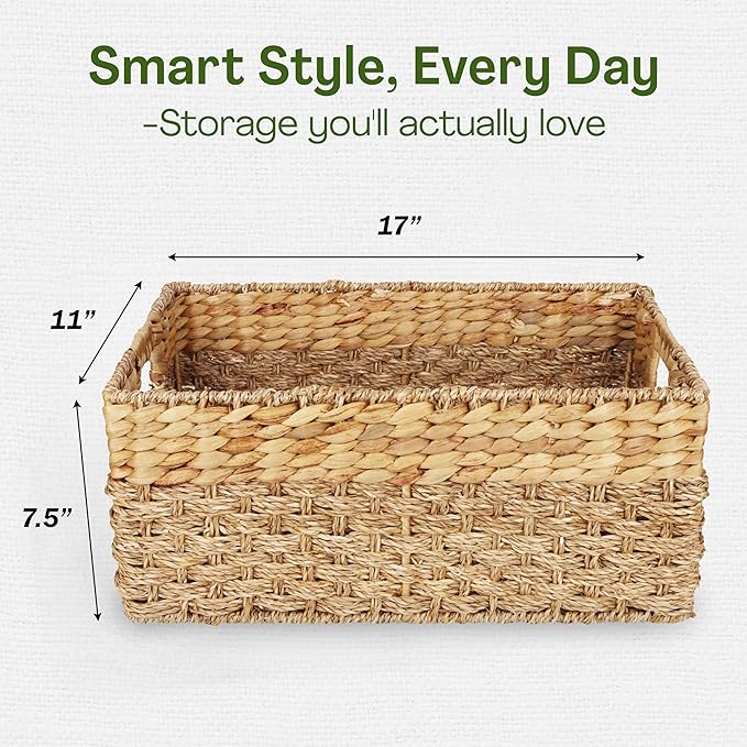 Large Wicker Storage Basket - Image 2
