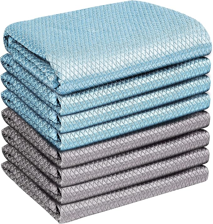Streak Free Miracle Cleaning Cloths Easy Clean Nanoscale, Microfiber Polishing by AirlabStudio