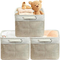 SIMPLE HOUSEWARE Large Fabric Storage Bin, 14.4" x 10" by SimpleHouseware
