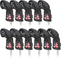 CRAFTSMAN GOLF 11pcs /Set USA US Flag Clover Leather Left Right Black White by CRAFTSMANGOLF