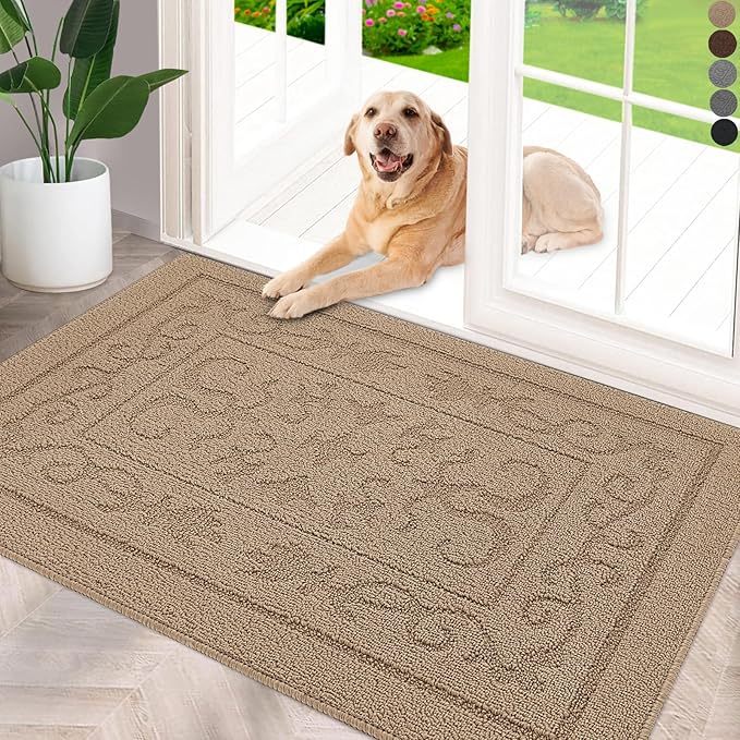 FONEYI Indoor Door Mat 36" x 59", Dirt Trapper Door Mats Non-Slip Entryway Rugs by FONEYI