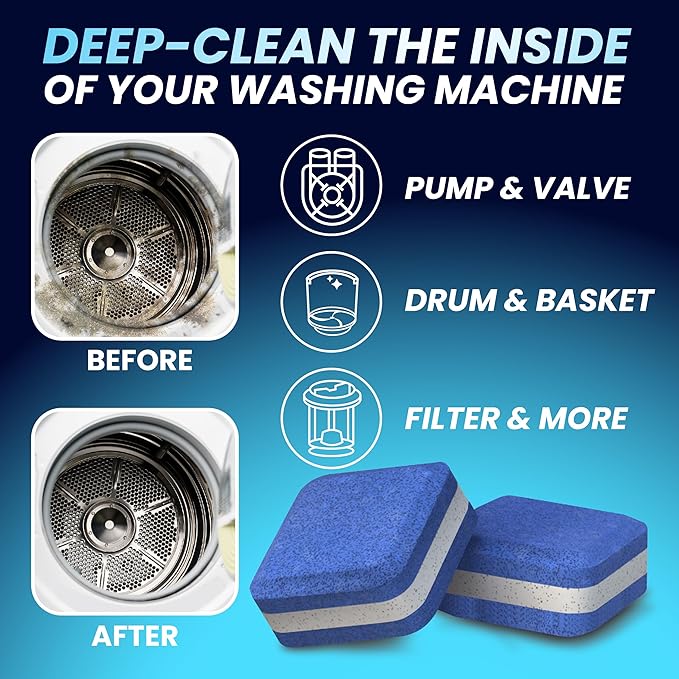 Washing Machine Cleaner Tablets - Image 2