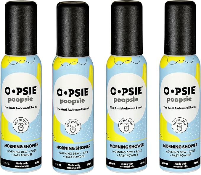 OOPSIE POOPSIE - Morning Shower - Before & After You Go Toilet Spray 2oz - - Image 6