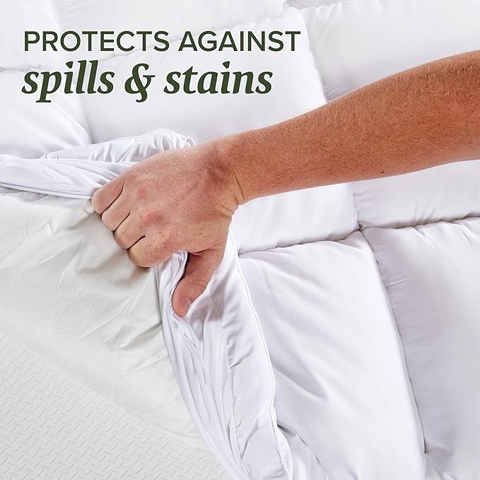 Beckham Hotel Collection King Size Mattress Pad & Protector Hybrid - Image 6