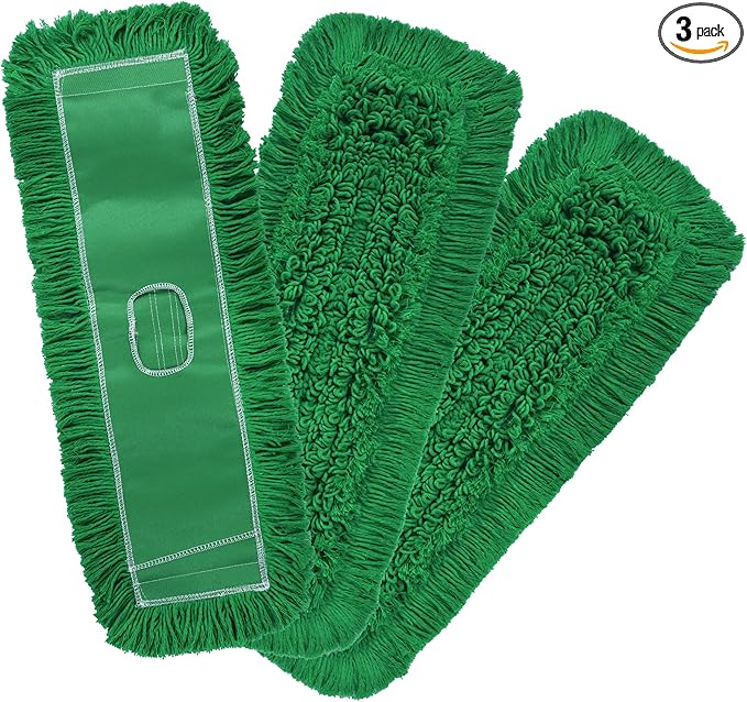 Matthew Cleaning 24'' Industrial Strength Cotton Dust Mop Refill Washable by MATTHEWCLEANINGPRODUCTS