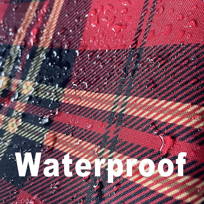 Waterproof Tartan Checkered Tablecloth Fabric - Image 2