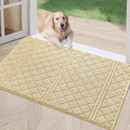 REFETONE Indoor Doormat, Front Back Door Mat 20"x32" Absorbent Rubber Backing by Refetone
