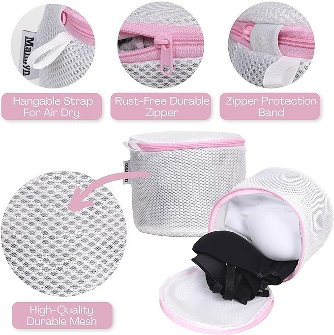 Mesh Bra Bags for Washing Machine, Lingerie wash Bags for Laundry - Image 7