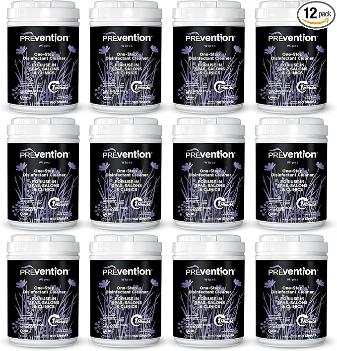 Prevention All Purpose Disinfectant Wipes – Cleaning Wipes Canister, Bulk by Prevention