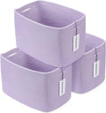 Cotton Rope storage Basket Bins Woven Basket by XUANGUO